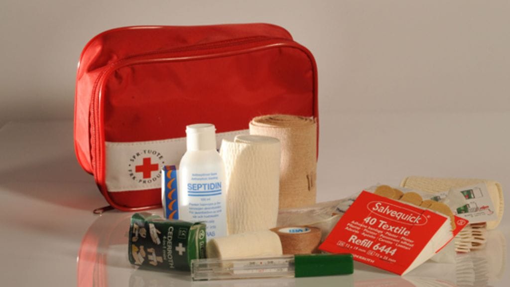 Onko ensiapulaukkusi ajan tasalla?