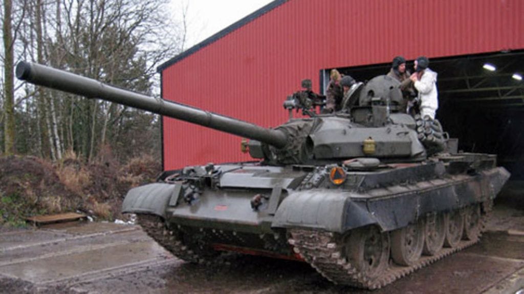 Sten Johansson innostui panssarivaunuista.