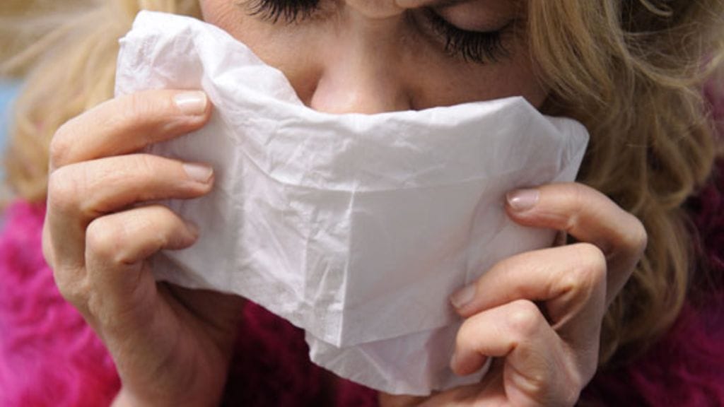 Jos influenssa laajenee pandemiaksi, väestöstä saattaa sairastua yli 20 prosenttia. Kuvituskuva.