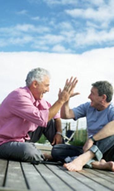 Läsnäoleminen on tärkeä osa rauhoittumista.