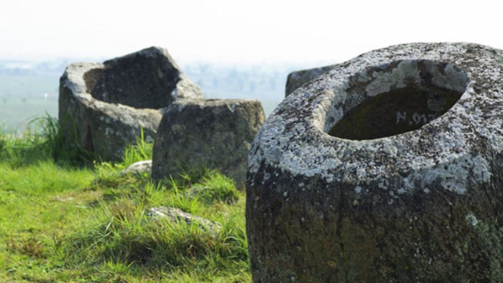 Ruukkujen tasanko Laosissa on