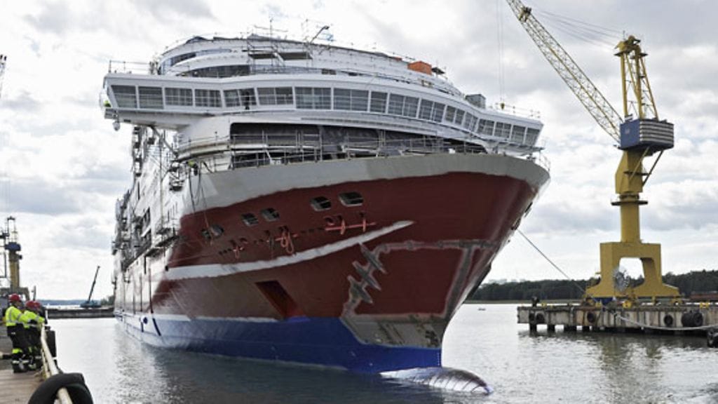 Tammikuussa liikennöinnin aloittavan Viking Gracen moottorit toimivat maakaasulla.