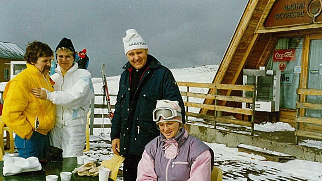 Hiihtoretkellä Sloveniassa