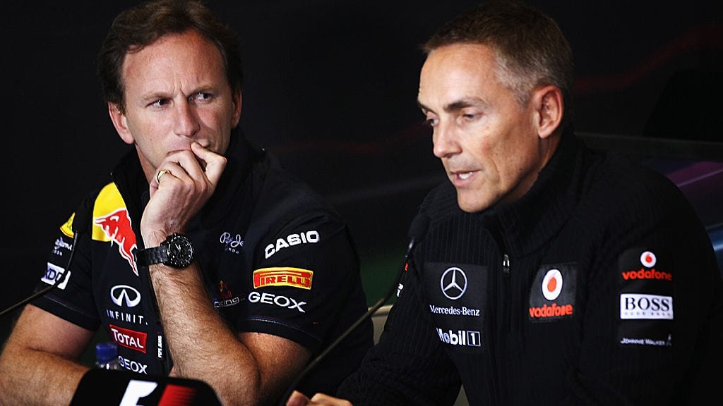Red Bullin ja McLarenin tallipäälliköt keskustelivat sääntötulkinnoista Britannian GP:n yhteydessä.