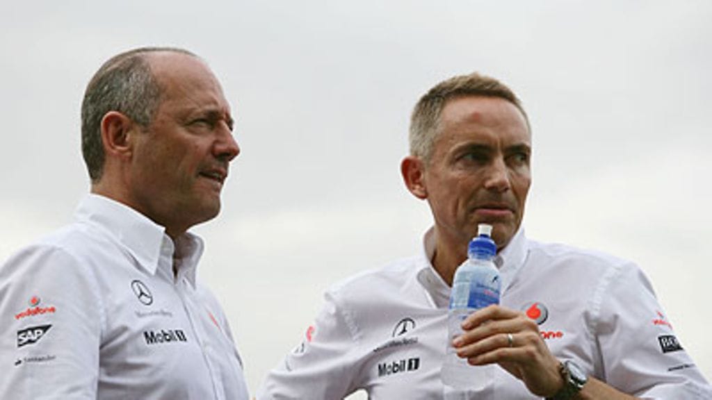 Ron Dennis, Martin Whitmarsh. Kuva: Mark Thompson/GETTY.
