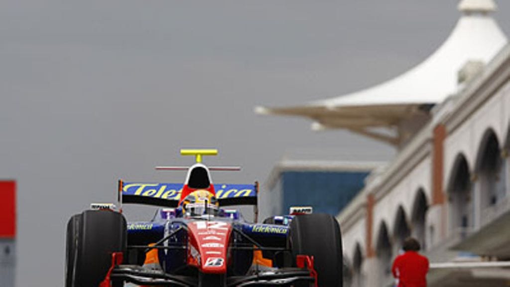 Giorgio Pantano, kuva: Charles Coates/GP2 Series Media Service