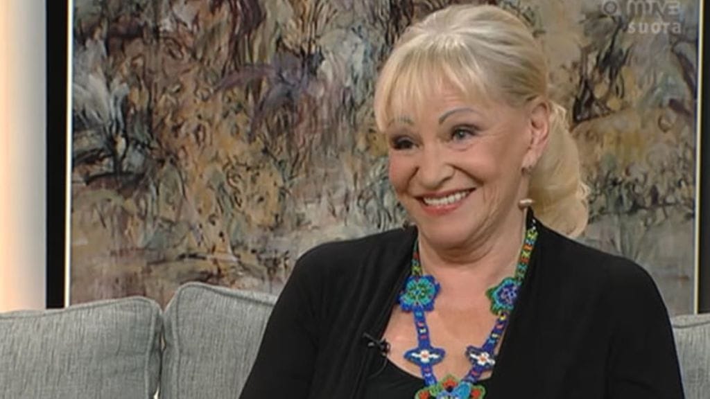 Studio55.fi:n lähetyksen vieras Sirkka-Liisa Lonka.
