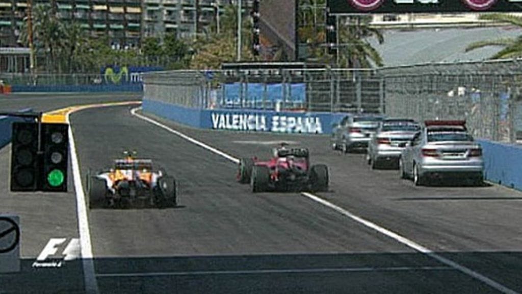 Luca Badoer antaa tilaa, kuva:MTV3