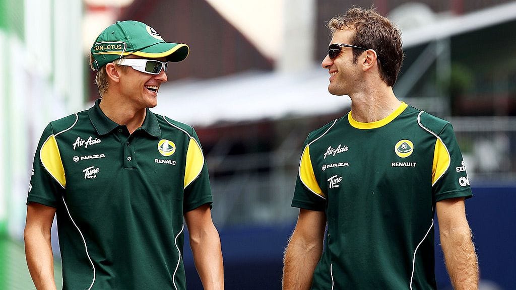 Heikki Kovalainen ja Jarno Trulli.