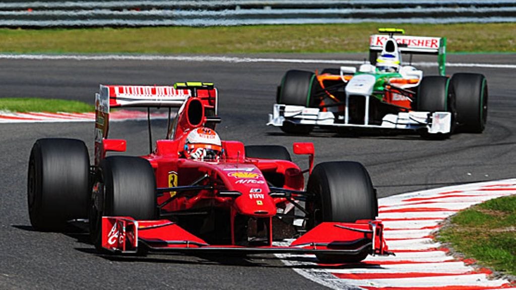 Kimi Räikkönen ja Giancarlo Fisichella. Kuva: Clive Mason/GETTY.