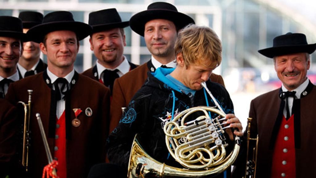 Sebastian Vettel Salzburgissa