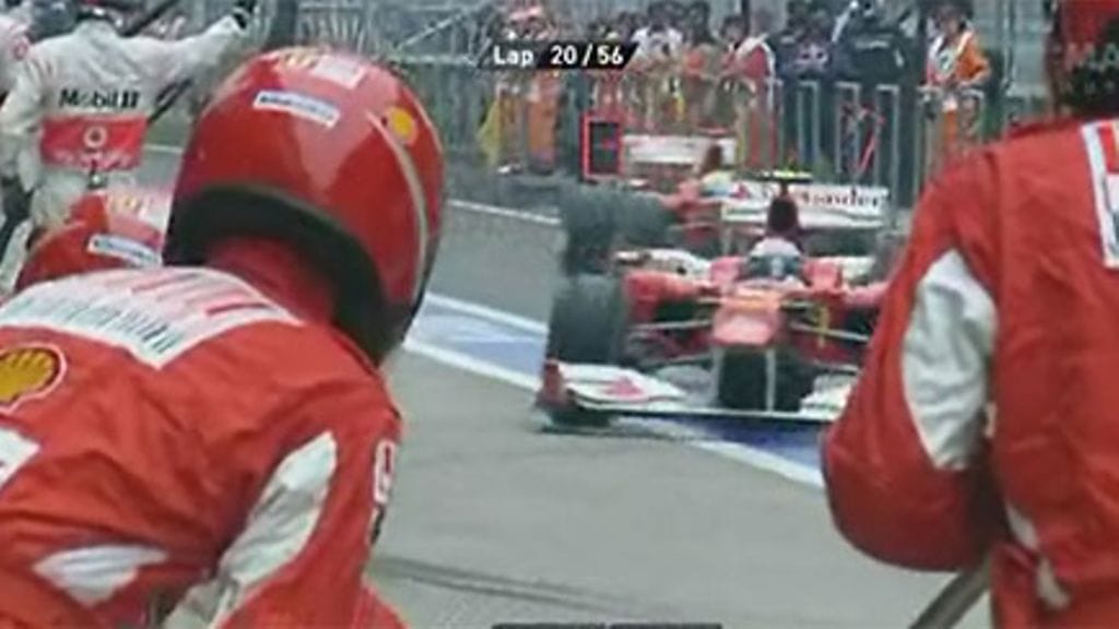 Fernando Alonso ja Felipe Massa, kuva: MTV Oy