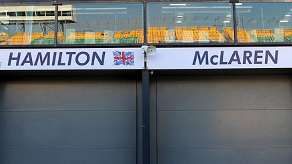 McLarenin pilttuu Melbournessa. Kuva: Robert Cianfore/GETTY.
