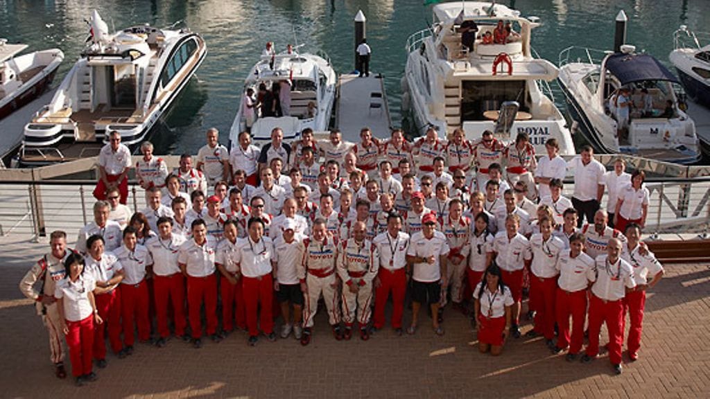 (Kuva: Toyota Racing F1 Team)