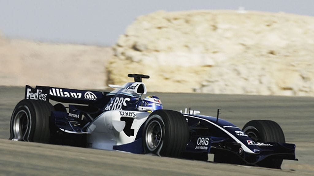 Nico Rosberg Williams-auton 2006 ratissa.