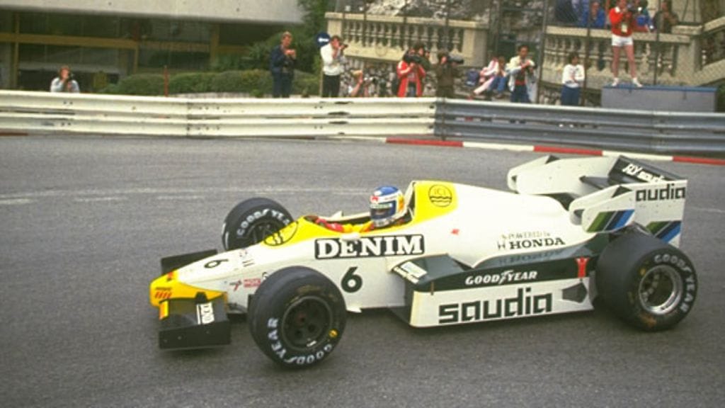 Keke Rosbergin Williams Monacossa 1984