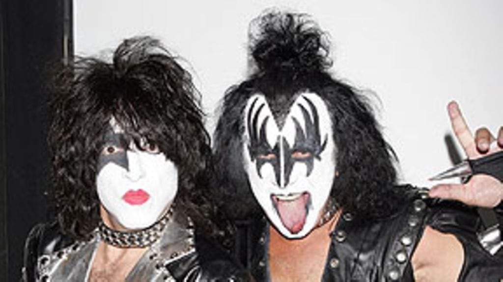 Paul Stanley (vas.) ja Gene Simmons, kuva: Scott Gries/Getty Images