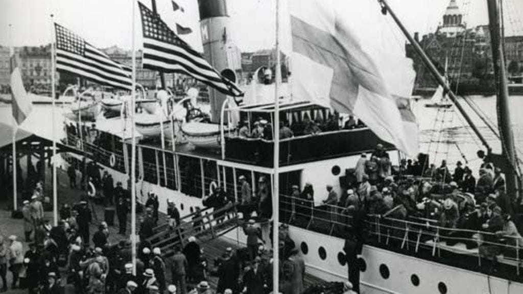 Matka Amerikkaan alkaa.