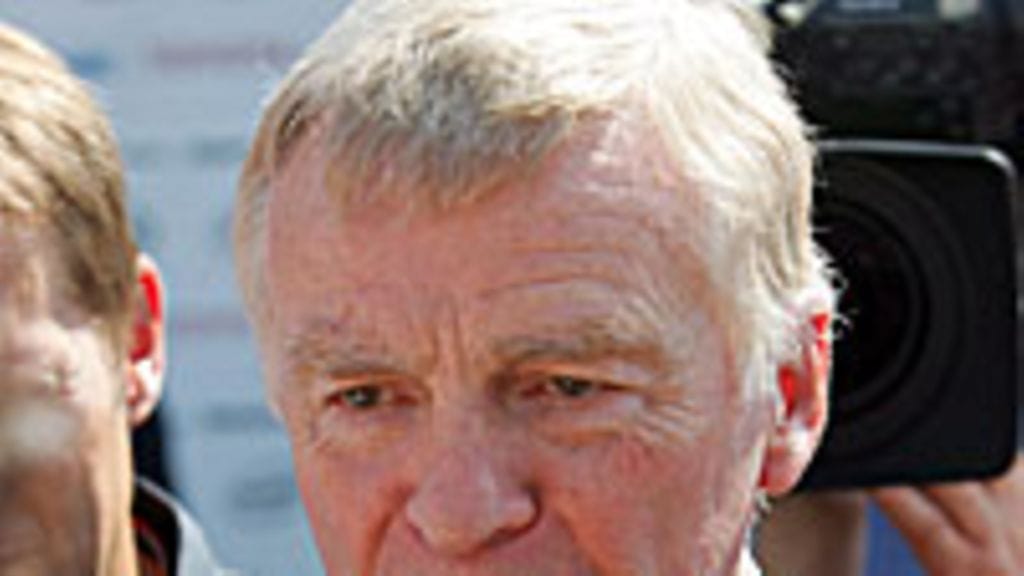 Max Mosley. Kuva: Gero Breloer/EPA.