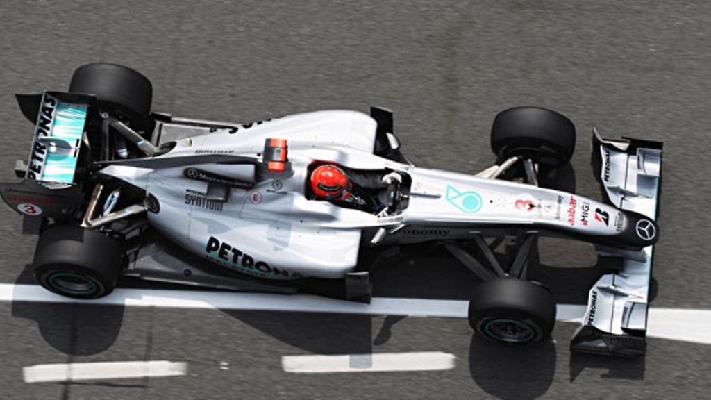 Michael Schumacher, Photo: Mark Thompson/Getty Images Sport