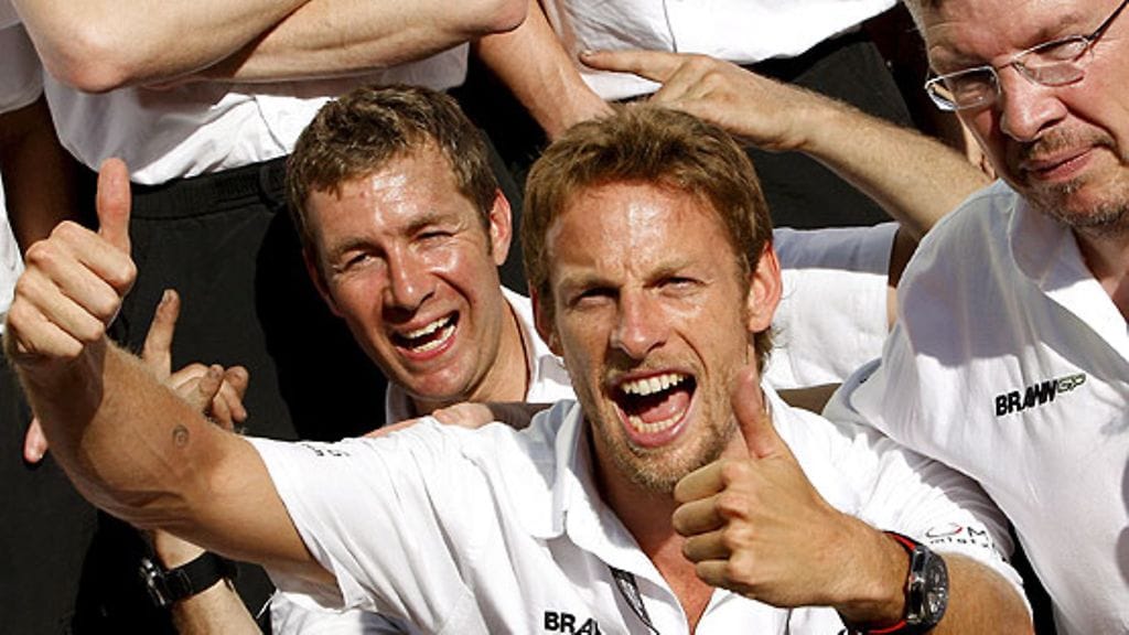 Jenson Button, kuva: EPA/ROBERT GHEMENT