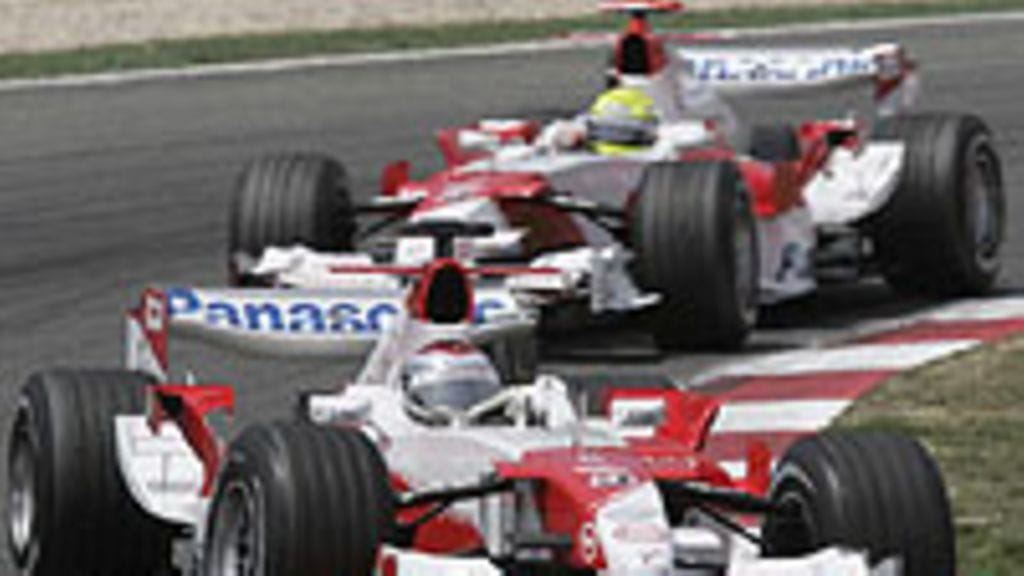 Jarno Trulli ja Ralf Schumacher, kuva: Paul Gilham/Getty Images