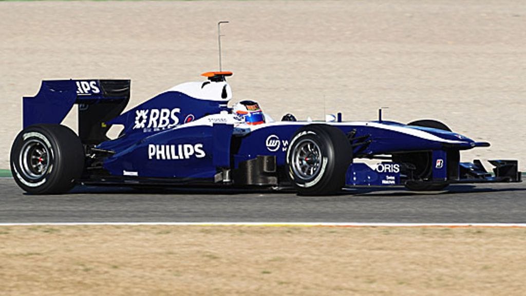 Rubens Barrichello Valencian radalla, kuva: Mark Thompson/Getty Images