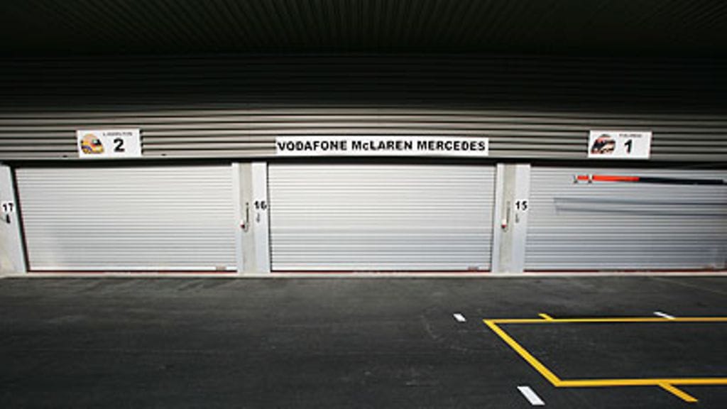 McLarenin suljettu varikkopilttuu, kuva: Mark Thompson/Getty Images