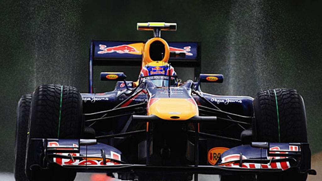 Mark Webberin Red Bull -auto, kuva: Mark Thompson/Getty Images