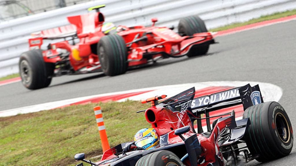 Sebastien Bourdais ja Felipe Massa, kuva: GEPA pictures/ Mathias Kniepeiss