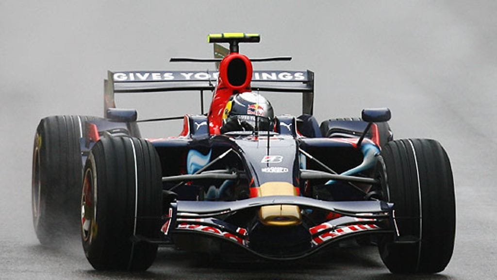 Sebastian Vettel, Toro Rosso, kuva: Clive Mason/Getty Images)