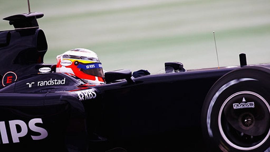 Nico Hülkenberg Williamsin ratissa, kuva: Mark Thompson/Getty Images