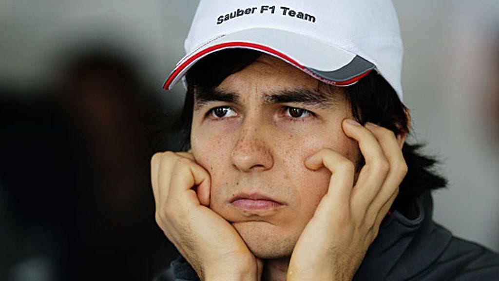 Sergio Perez ei sittenkään saanut pisteitä uransa ensimmäisestä F1-kisasta