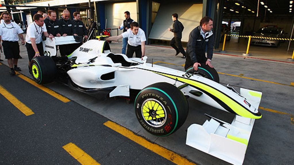 Brawn GP pääsee mukaan Melbournen kisaan. Kuva: Clive Mason/GETTY.