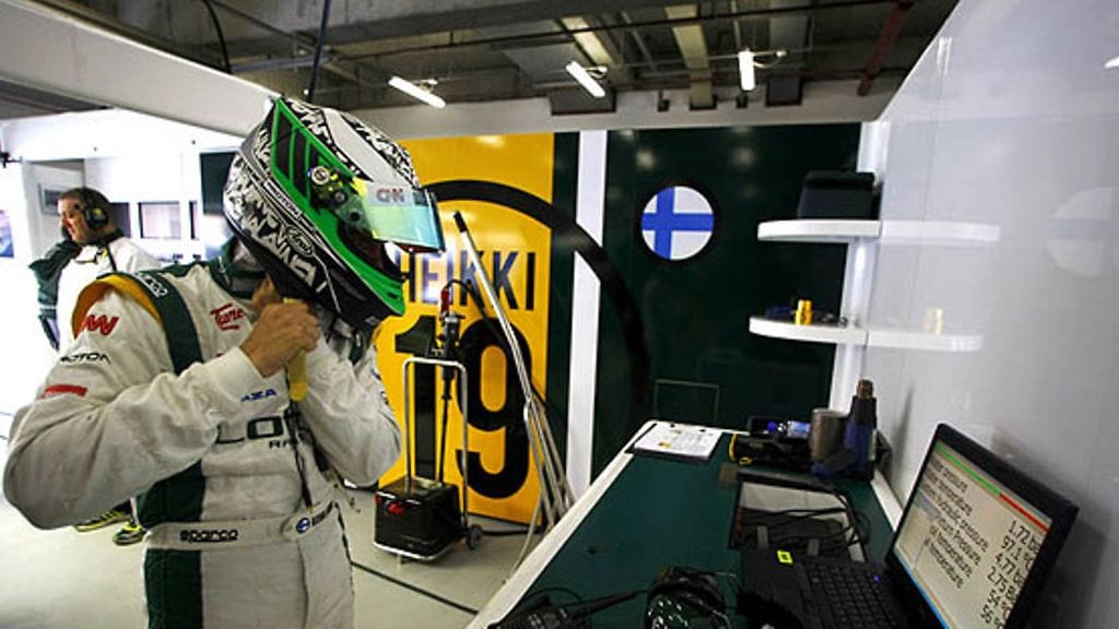 Heikki Kovalainen, kuva: Lotus