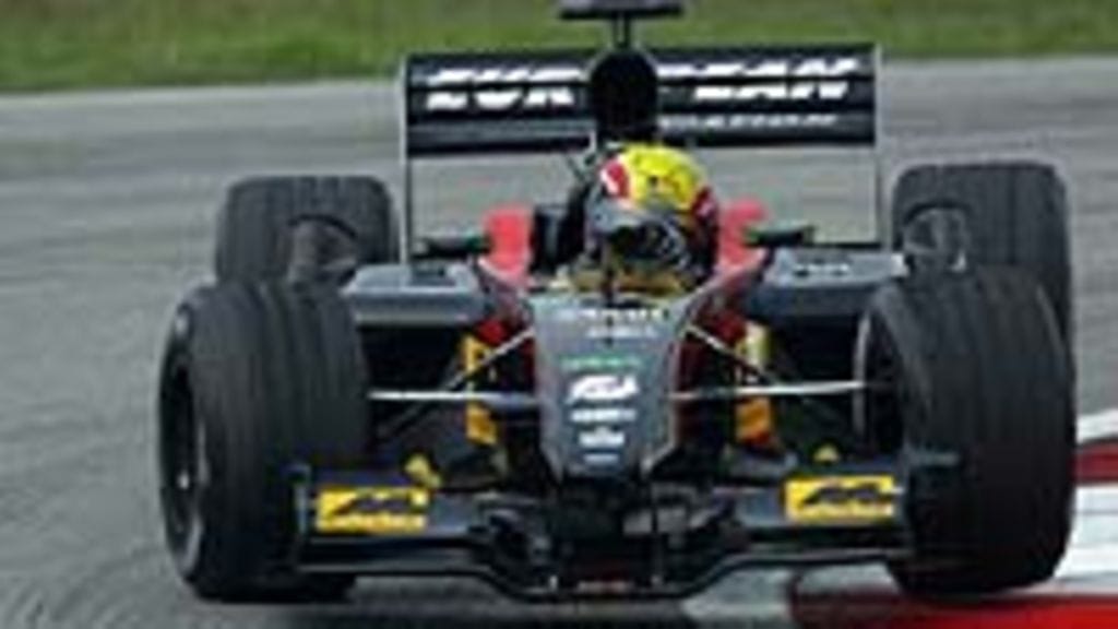 Minardi, (Photo: Clive Mason/ALLSPORT)