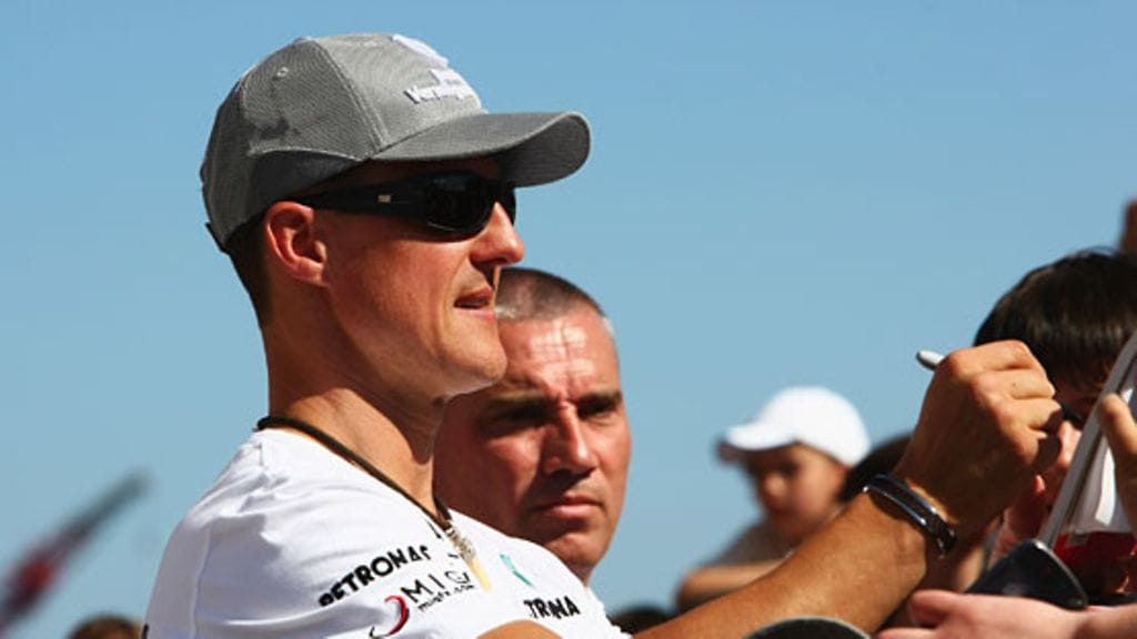 Michael Schumacher, kuva: Andrew Hone/Getty Images
