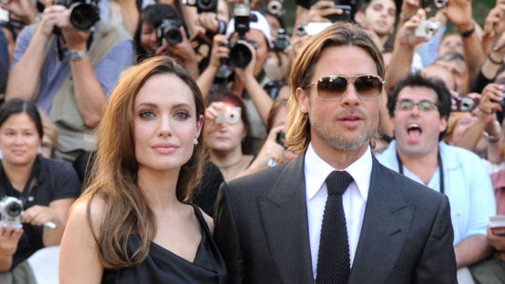 Jolie-Pitteilla on, mistä jakaa.