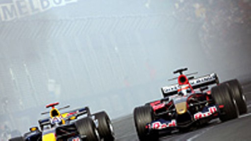 David Coulthard ja Scott Speed (Kuva: GEPA pictures)