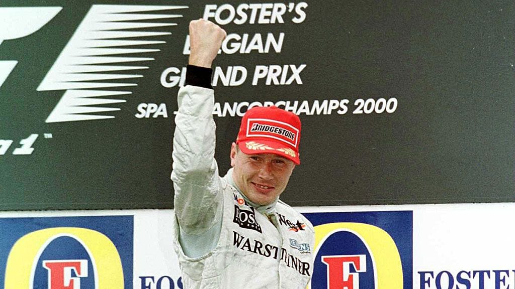Mika Häkkinen 2000 Belgian GP:ssä
