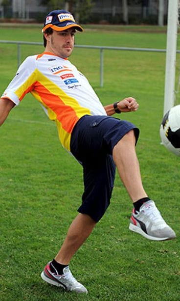 Fernando Alonso, kuva: EPA/PETER STEFFEN