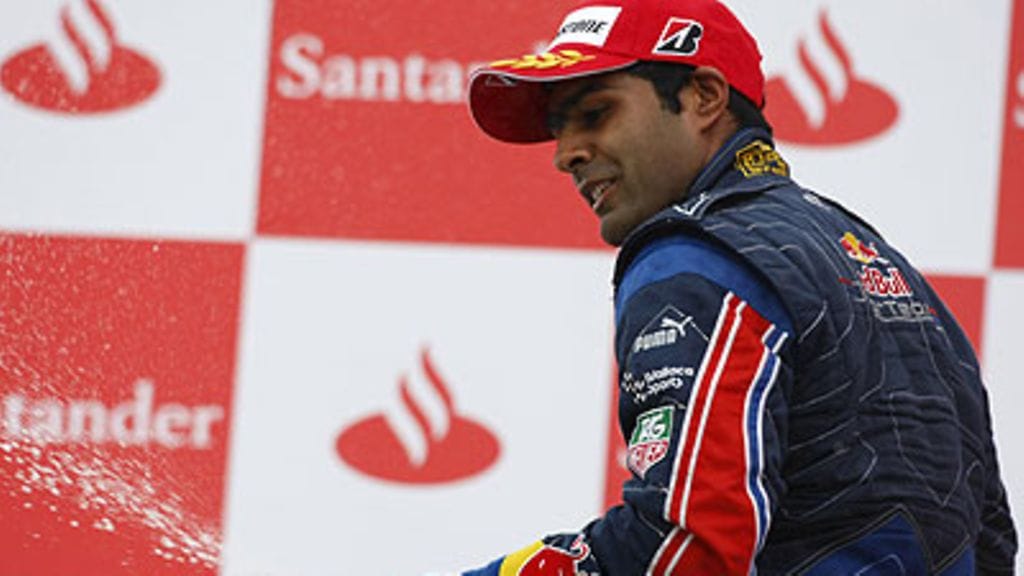 Karun Chandhok, kuva: Charles Coates/LAT Photographic. GP2 Series Media Service