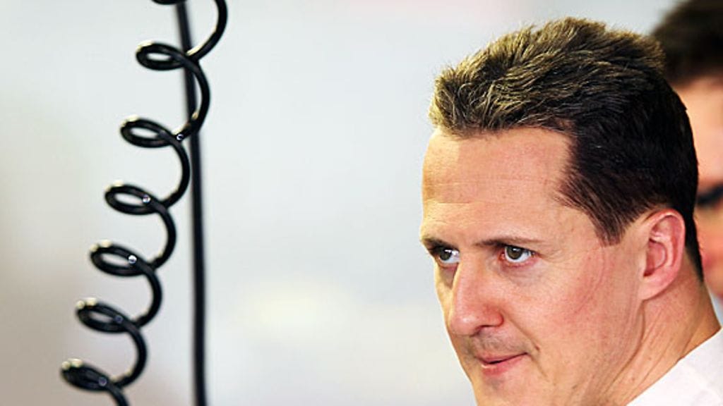 Michael Schumacher. Kuva: Mark Thompson/GETTY.