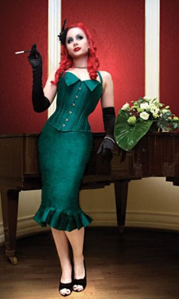 Nykyään korsetit ovat myös päällysvaatteita.