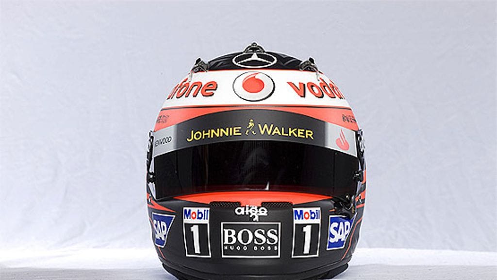 Heikki Kovalaisen kypärä, kuva: McLaren