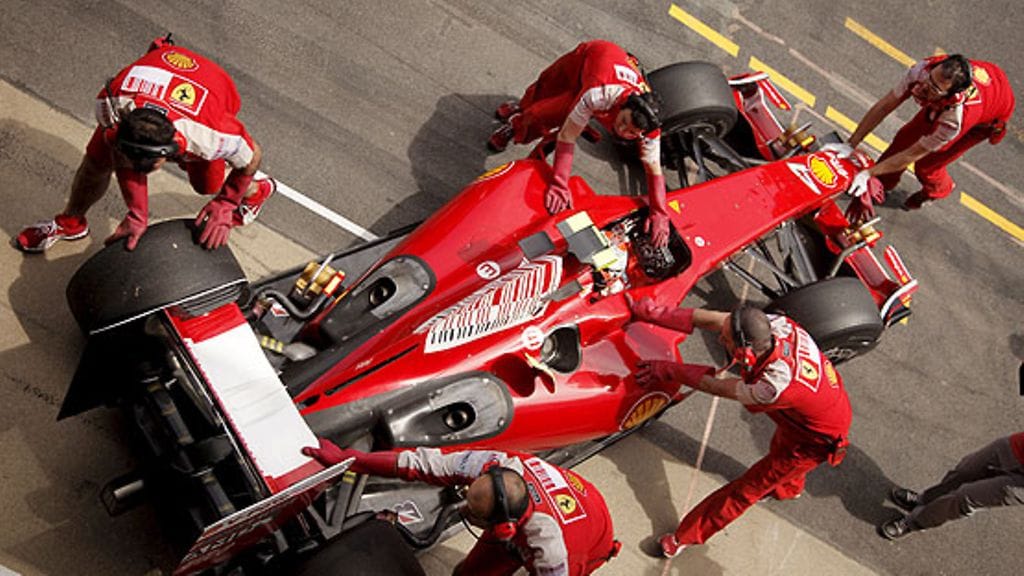 Kimi Räikkönen, kuva: EPA/FELIX HEYDER