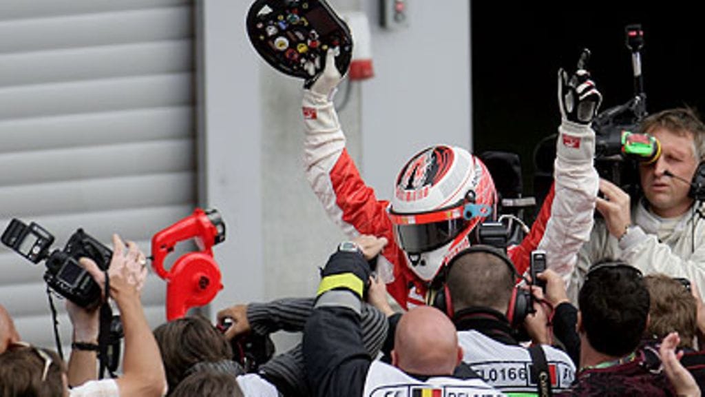 Kimi Räikkönen (Kuva: Vladimir Rys/Bongarts/Getty Images)