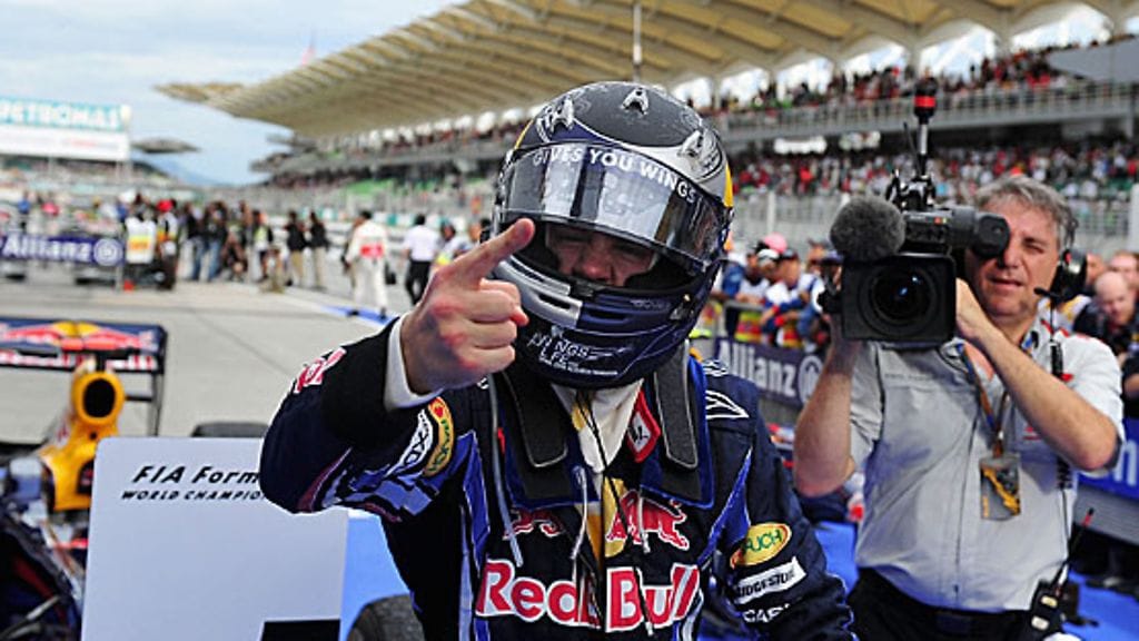 Sebastian Vettel, kuva:Getty/Clive Mason