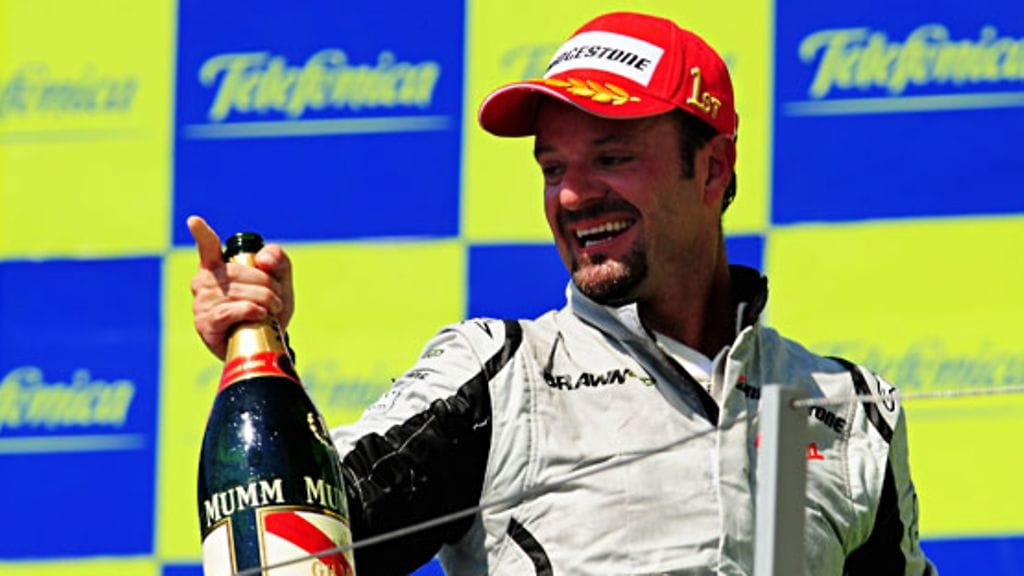Rubens Barrichello, Photo: Clive Mason Getty Images Sport