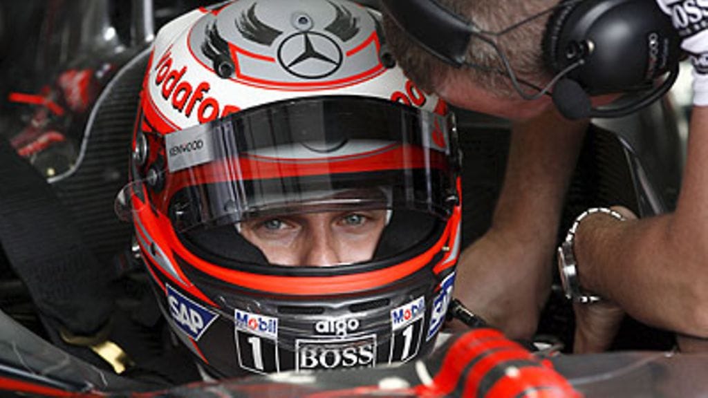 Heikki Kovalainen, kuva: EPA/GUILLAUME HORCAJUELO